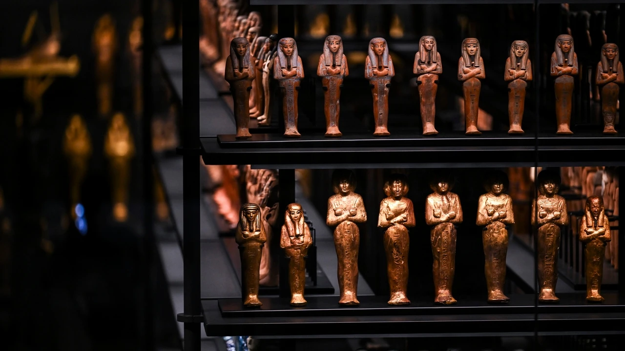 Egipto recupera de EEUU 36 piezas de más de 3000 años de antigüedad sacadas de contrabando