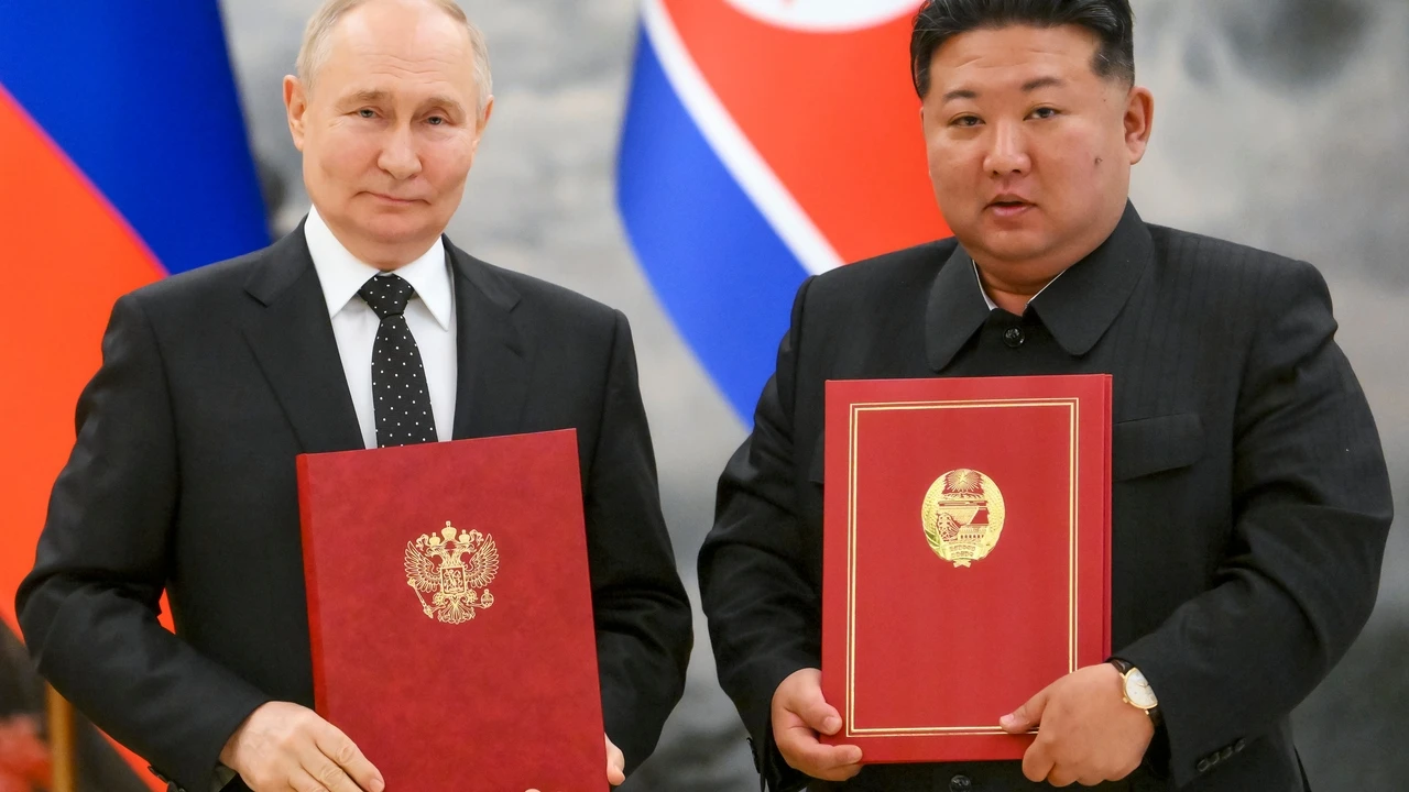Rusia y Corea del Norte luchan 