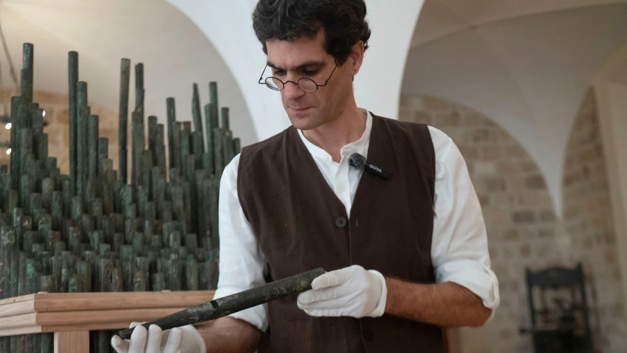 Un musicólogo español toca en Jerusalén el órgano más antiguo de la cristiandad después de 800 años silenciado