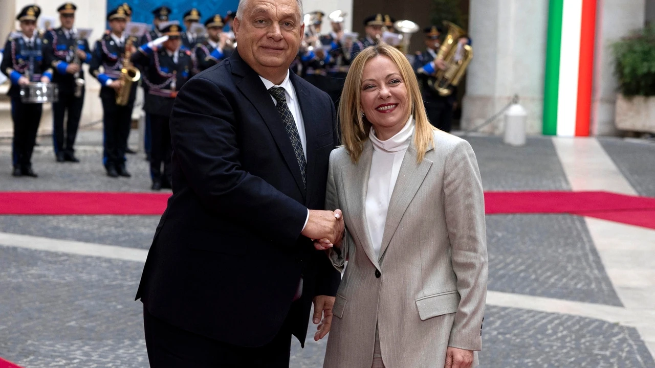 Orban ataca en Roma las sanciones de EE UU al sector petrolero ruso