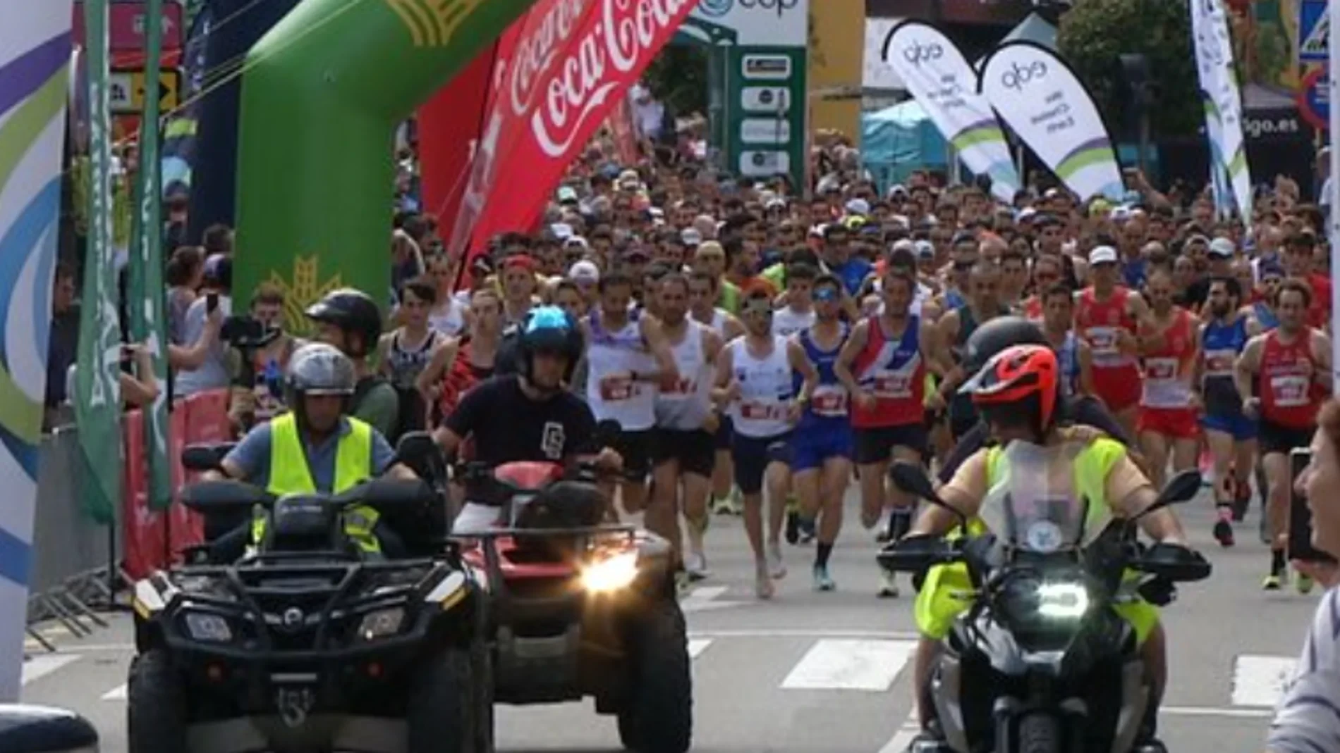 Fallece un corredor de 28 años en la media maratón 'Ruta de la Reconquista' de Asturias