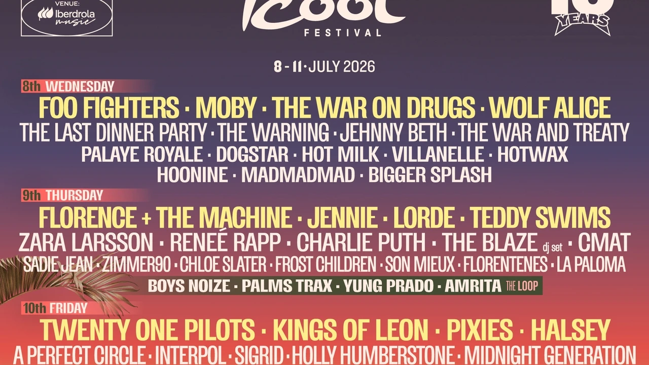 Mad Cool 2026 apuesta por Foo Fighters, Moby, The Black Crowes, David Byrne y Pulp