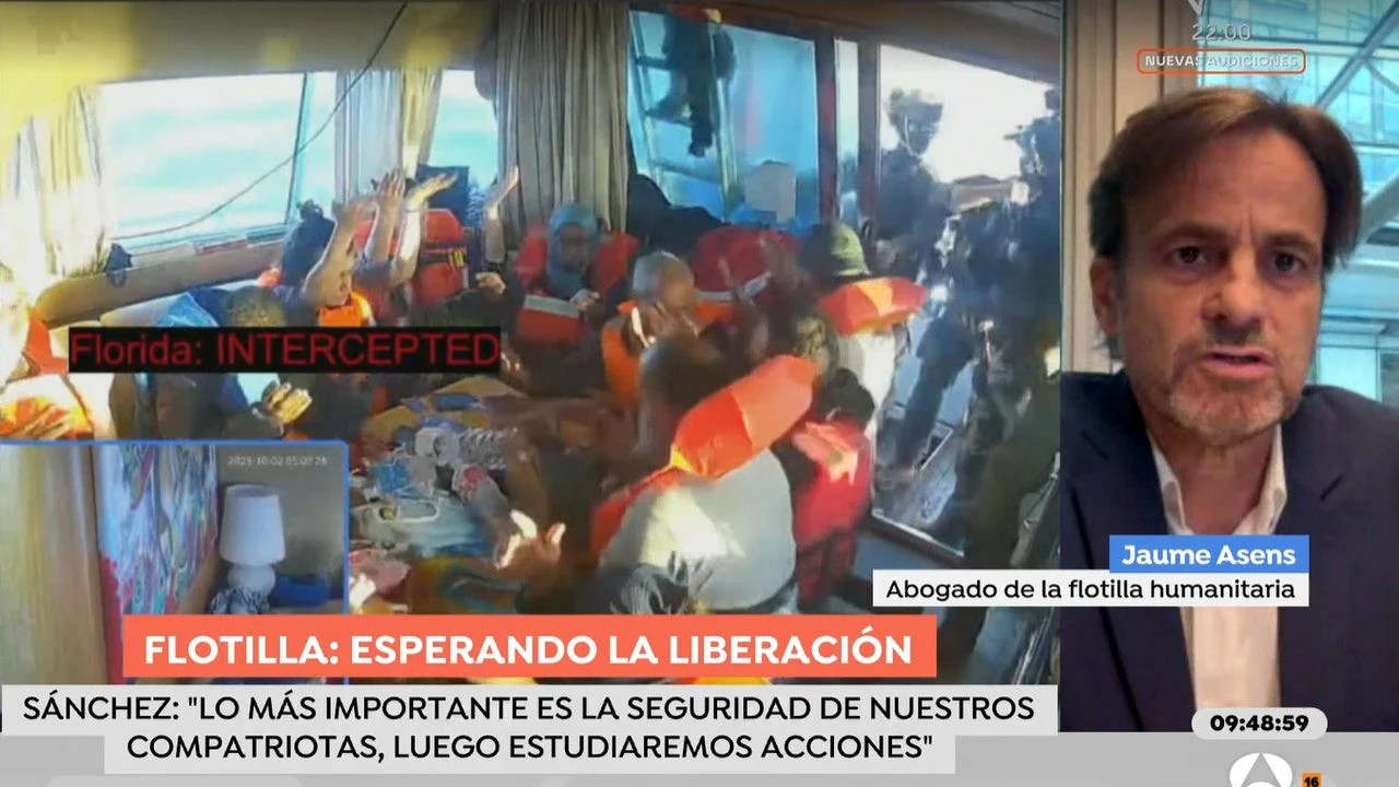Jaume Asens, abogado de la flotilla humanitaria: 