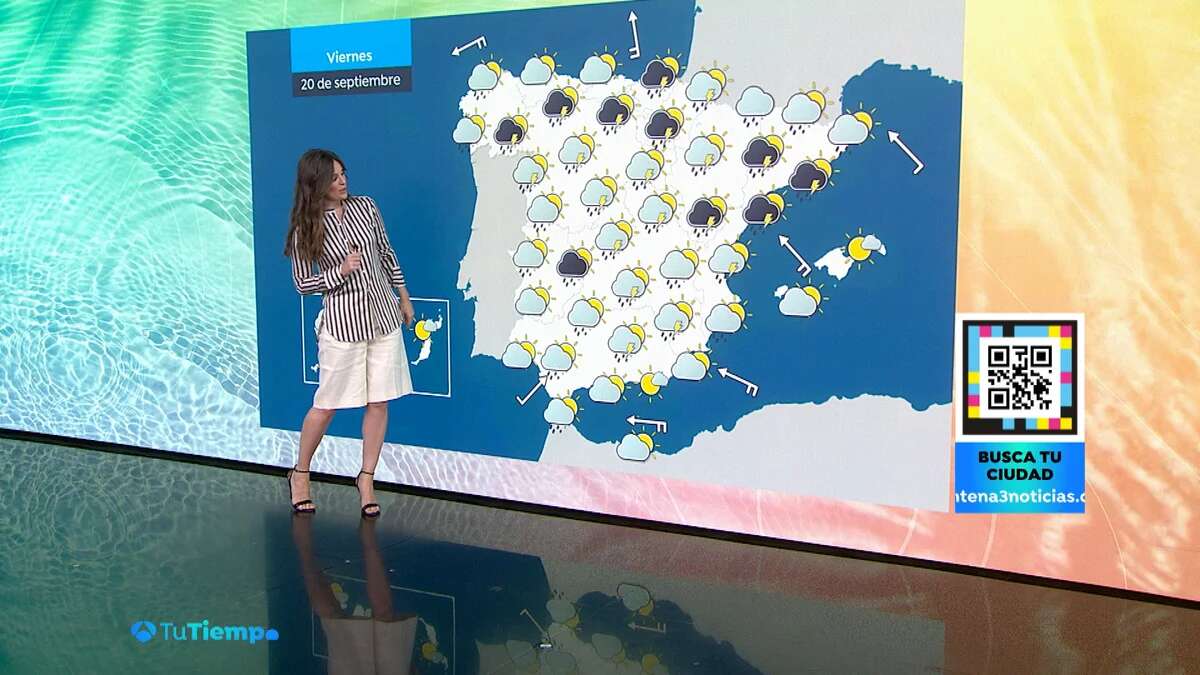 Mercedes Martín detalla dónde se esperan las tormentas más fuertes este fin de semana