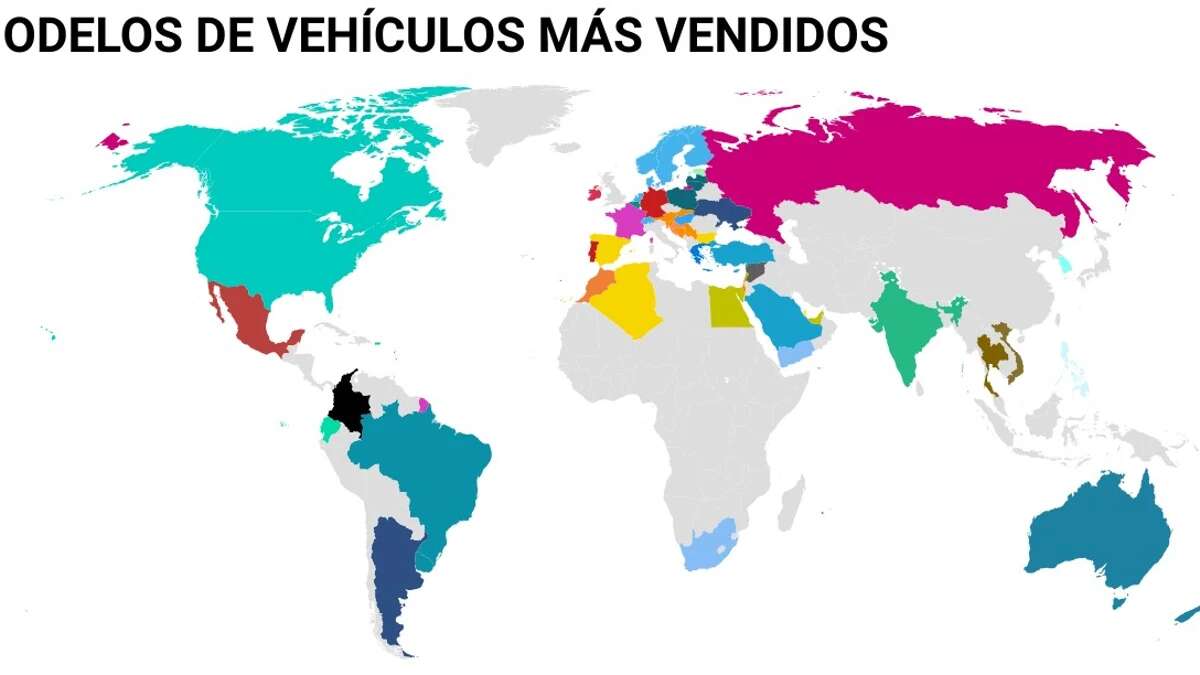 Dime qué coches tienes y te diré de qué país eres