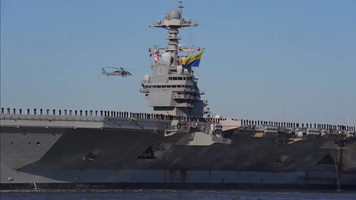 Varios buques de guerra estadounidense están cada vez más cerca de Venezuela