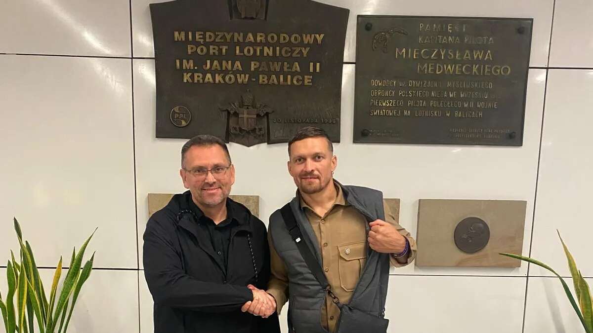 Detienen al campeón mundial Oleksandr Usyk en Polonia cuando trataba de volar a España