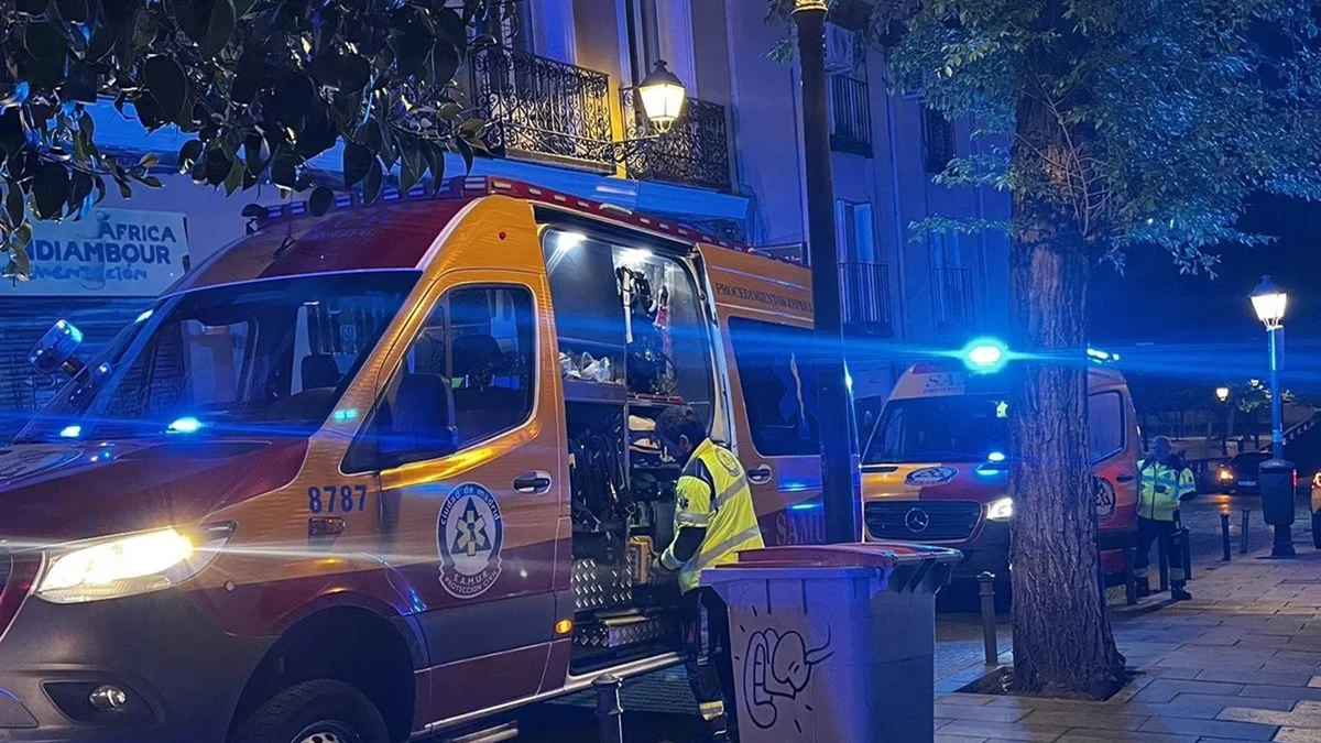 Dos heridos por arma blanca en el cuello en Lavapiés, Madrid