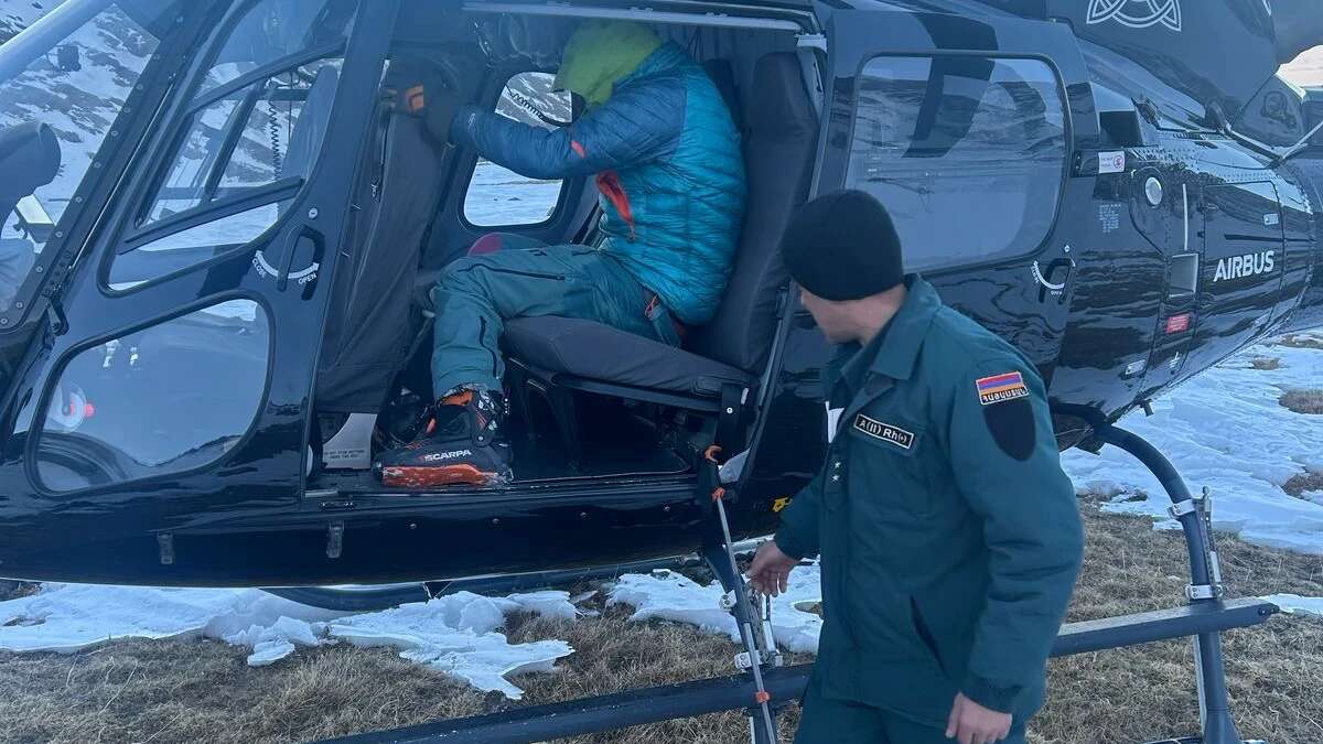 Encuentran el cuerpo sin vida del español tras una avalancha de nieve en la montaña Aragats, Armenia