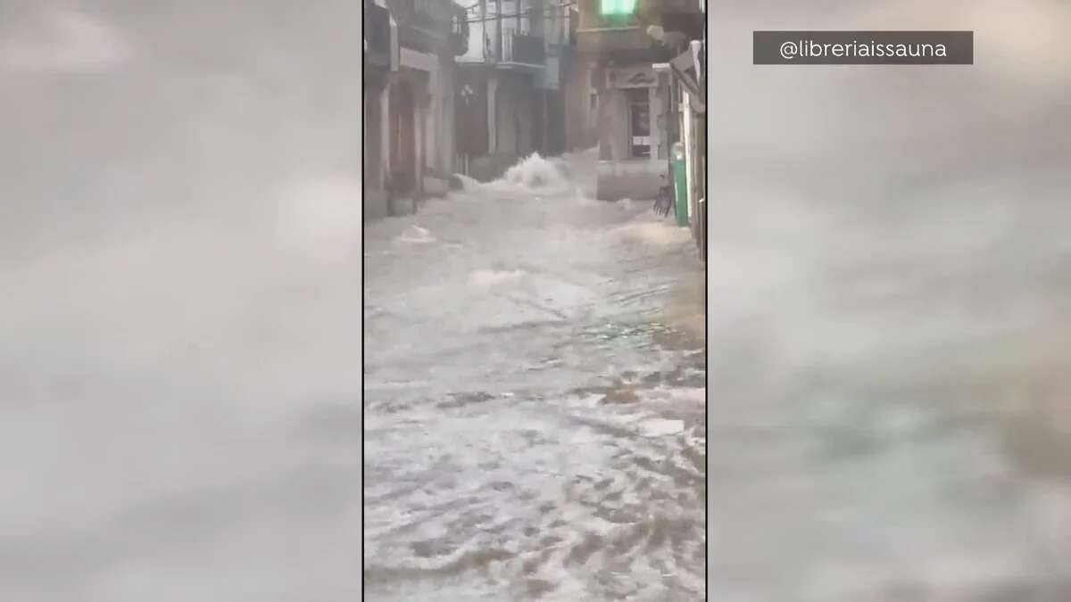 Las lluvias intensas y las tormentas ponen en alerta a la Comunidad Valenciana y otras zonas del Mediterráneo