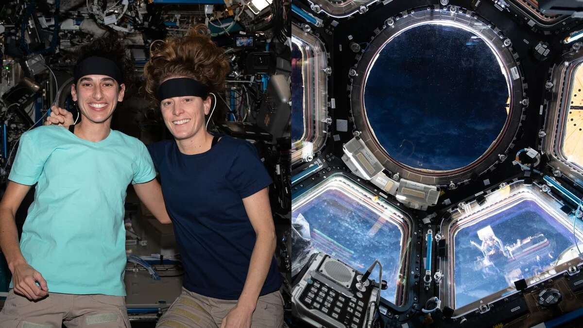 Alerta por basura espacial: dos astronautas pierden una bolsa de herramientas en el espacio