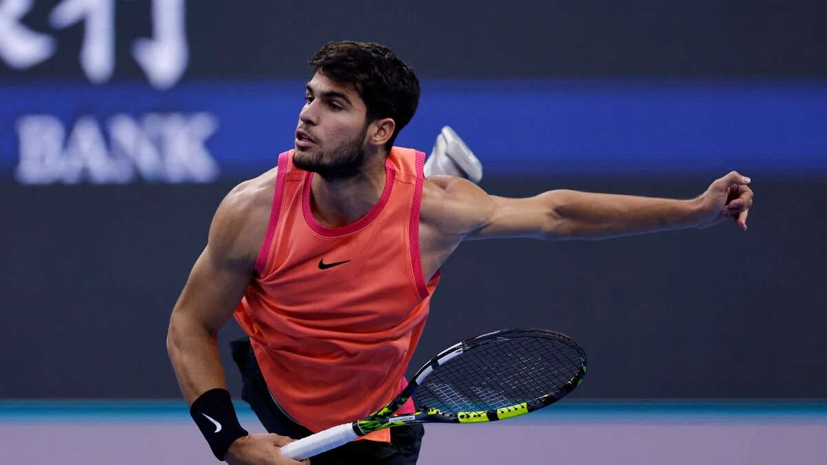 Día, hora y rival de Carlos Alcaraz en el Rolex Paris Masters