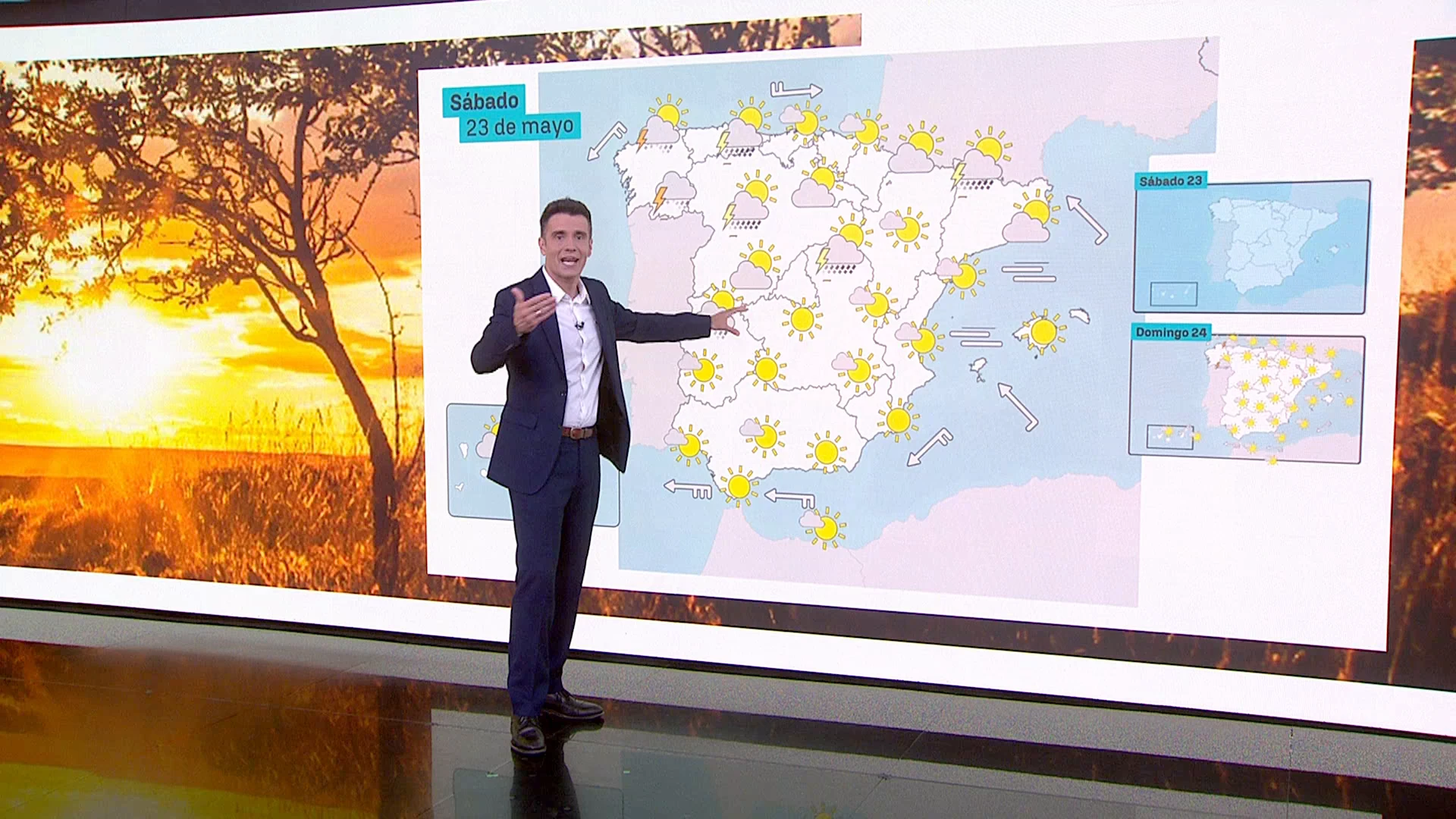Llega el pico del calor, y como poco durará hasta final de mes: la previsión del fin de semana de César Gonzalo