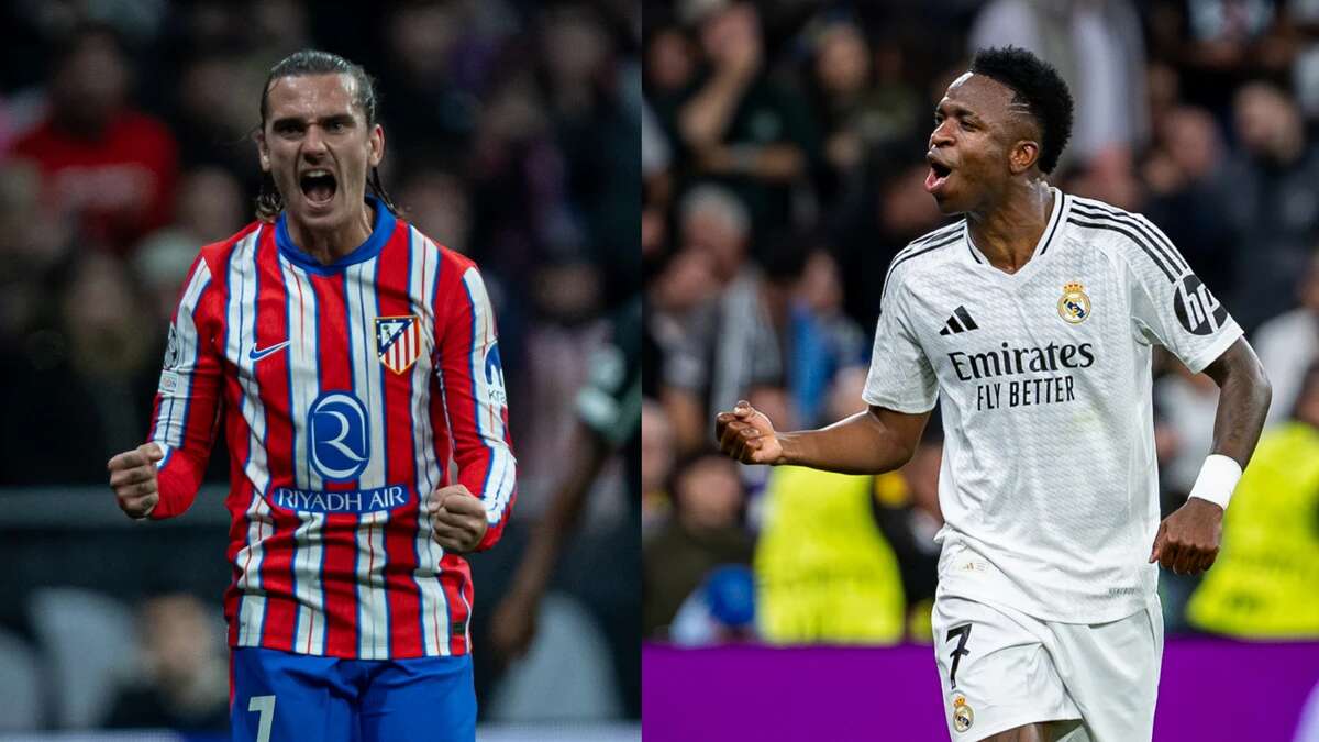 Atlético de Madrid - Real Madrid: Horario, alineaciones y dónde ver el partido de octavos de final de Champions League en directo