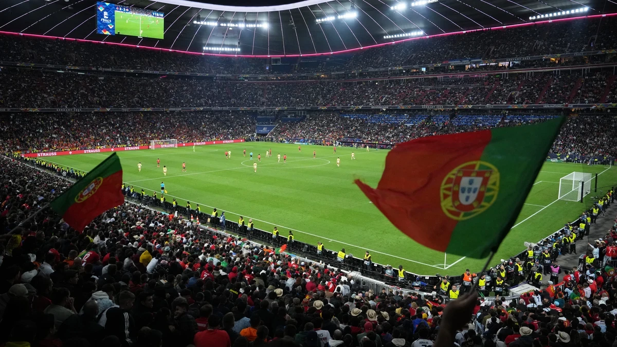 Muere un aficionado tras caer desde una tribuna del Allianz Arena durante la final de la Nations League