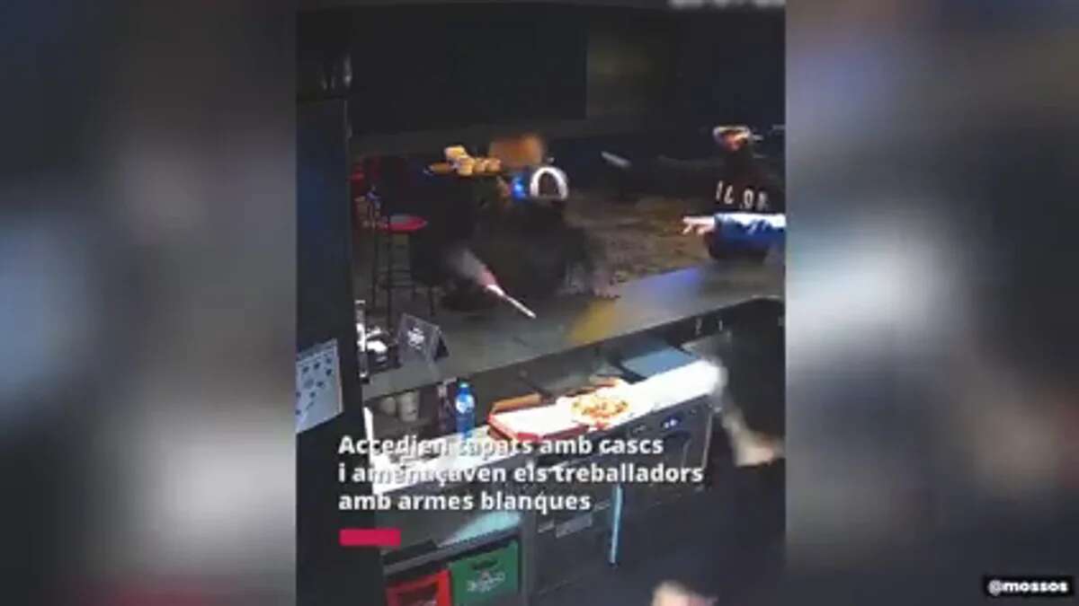 Desmantelado un grupo criminal al que se le atribuyen al menos nueve robos violentos a establecimientos comerciales en Barcelona