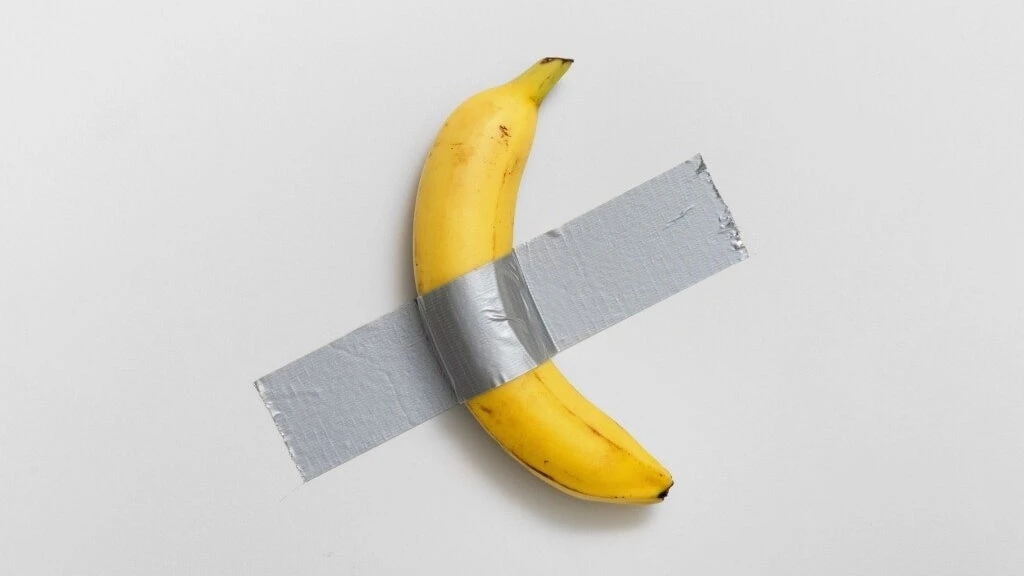 Roban el plátano de los seis millones de dólares en una exposición de Pompidou-Metz