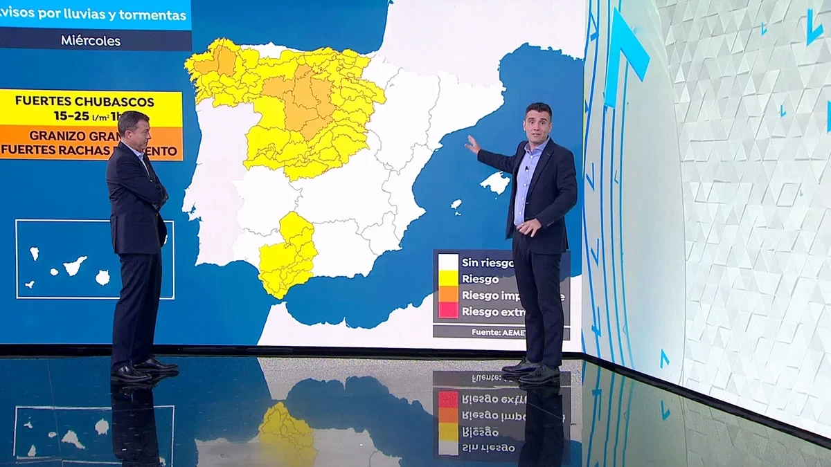 Granizadas, viento, y menos calor: César Gonzalo detalla los efectos de la oleada de tormentas que recorre el país