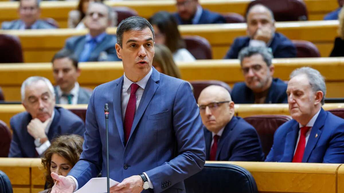 El PP registra una reforma para que Pedro Sánchez asista al menos una vez al mes a la sesión del Senado