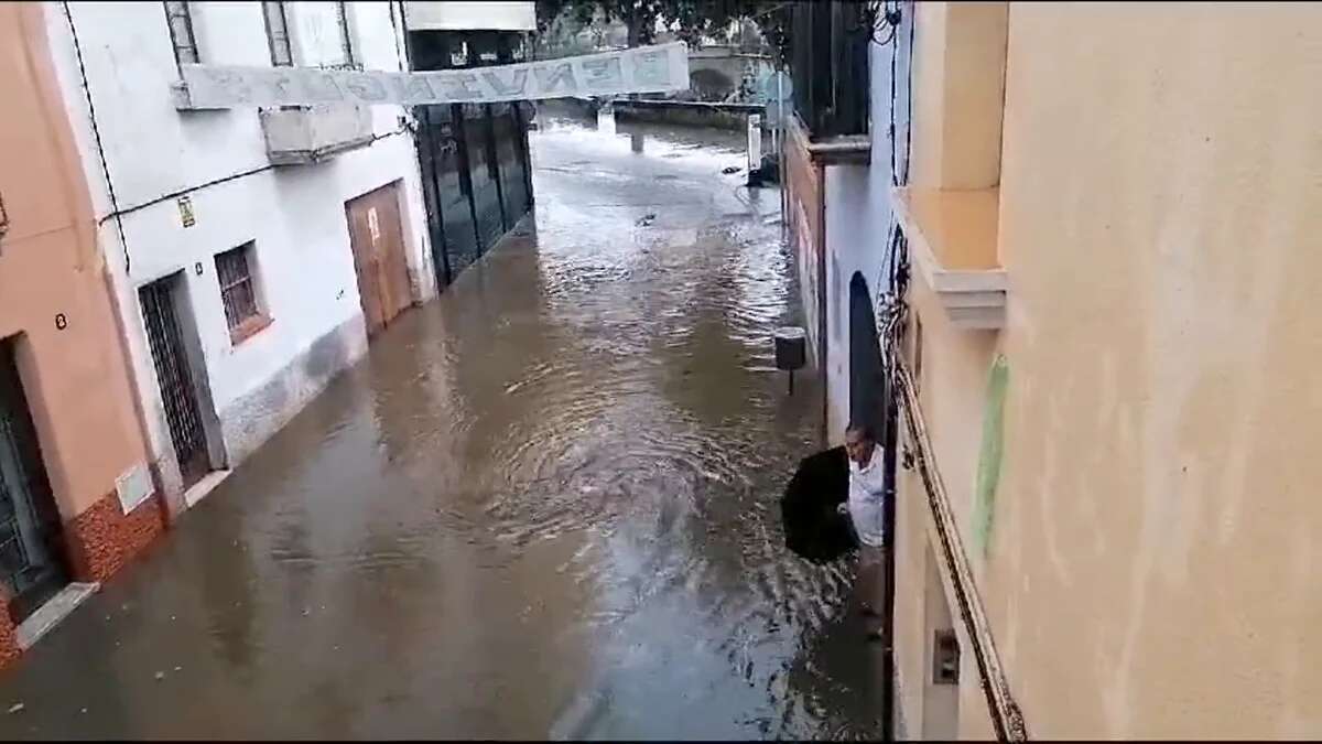 Las fuertes lluvias sacuden Cataluña y provocan el desbordamiento del río Francolí en Tarragona