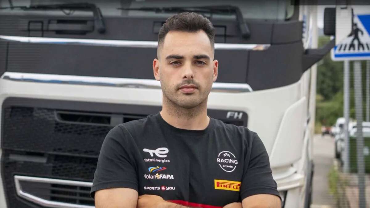 Diego Ruiloba, el camionero y piloto de rallies que sigue los pasos de Dani Sordo