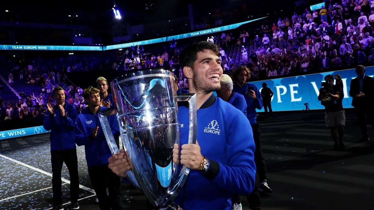 Cuánto dinero gana Carlos Alcaraz tras ganar la Laver Cup 2024