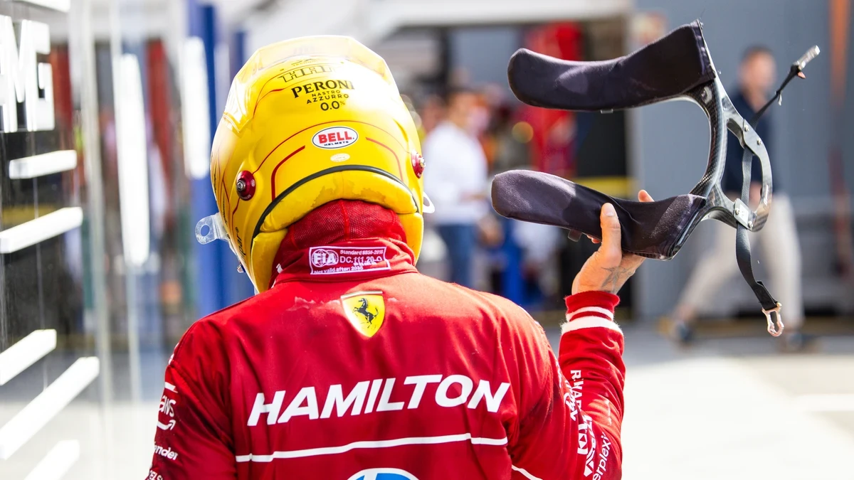 El vídeo que ha dejado rota a la Fórmula 1: Hamilton, completamente abatido tras el GP de España
