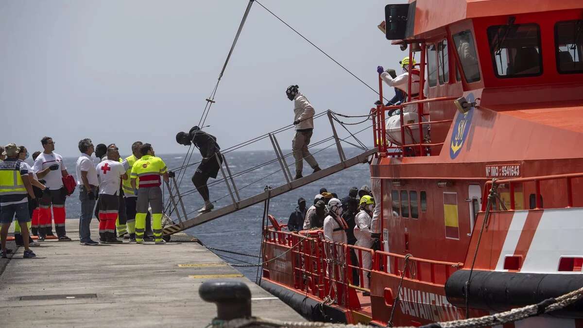 Un fallecido y más de 730 migrantes llegan a Canarias en apenas dos días