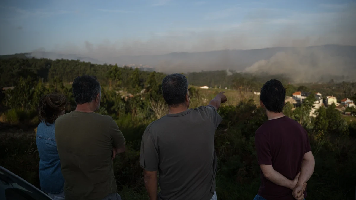 Los propietarios de los montes gallegos se están organizando para proteger sus terrenos del fuego