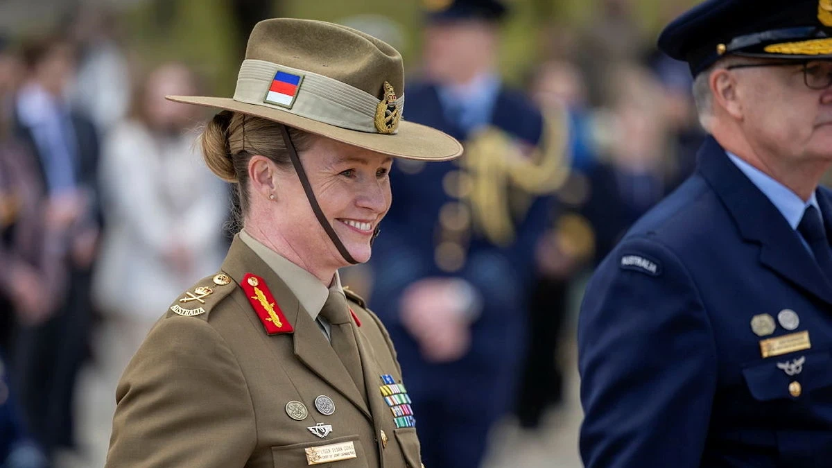 Australia rompe el techo militar con una mujer al mando del Ejército