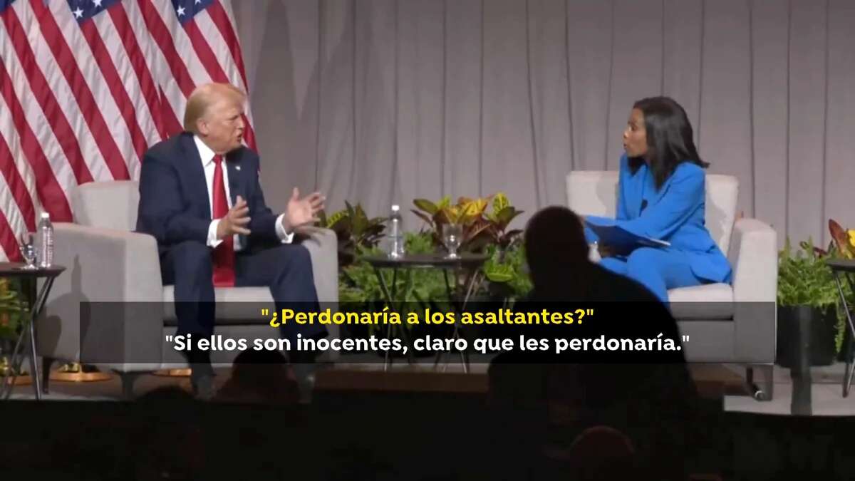 Donald Trump promete indultar a algunos de los asaltantes del Capitolio