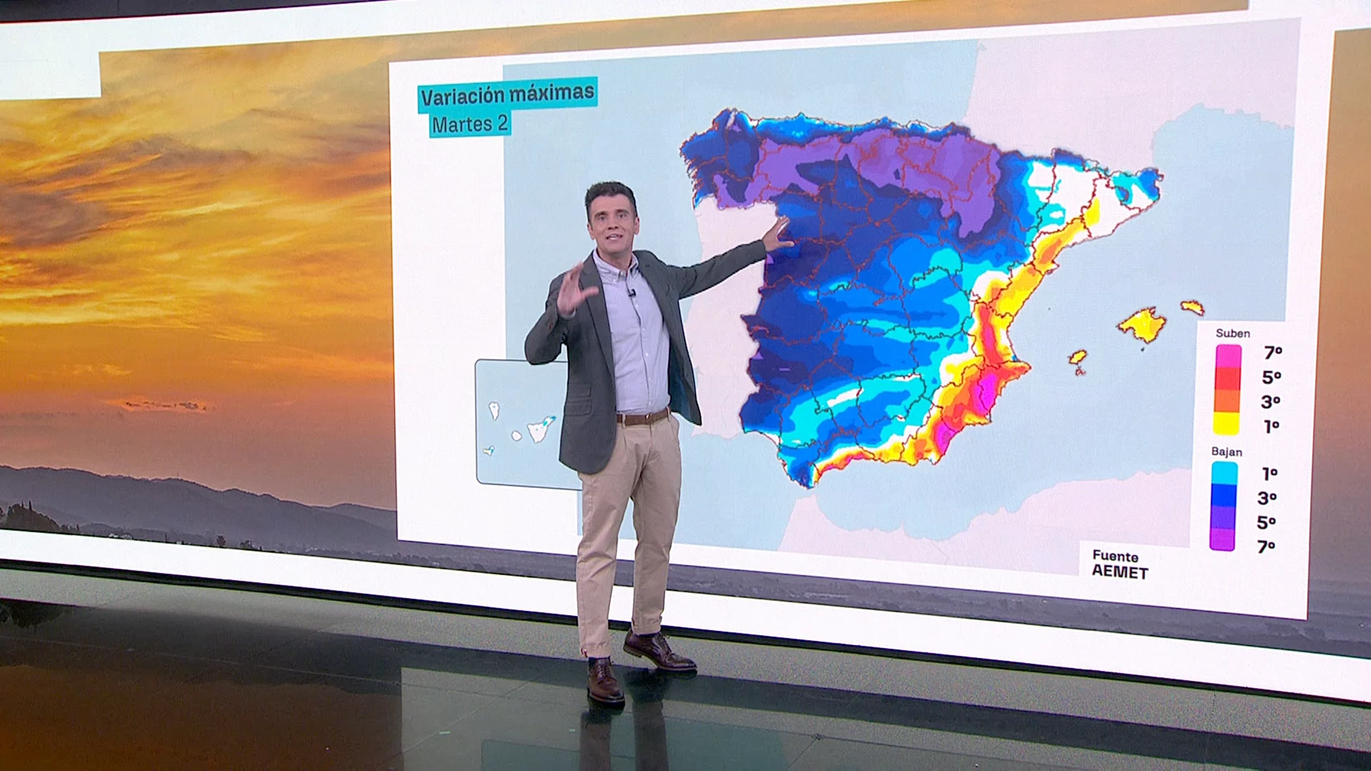 Llega el ansiado descenso térmico: César Gonzalo anuncia calor menos extremo en el inicio del verano meteorológico