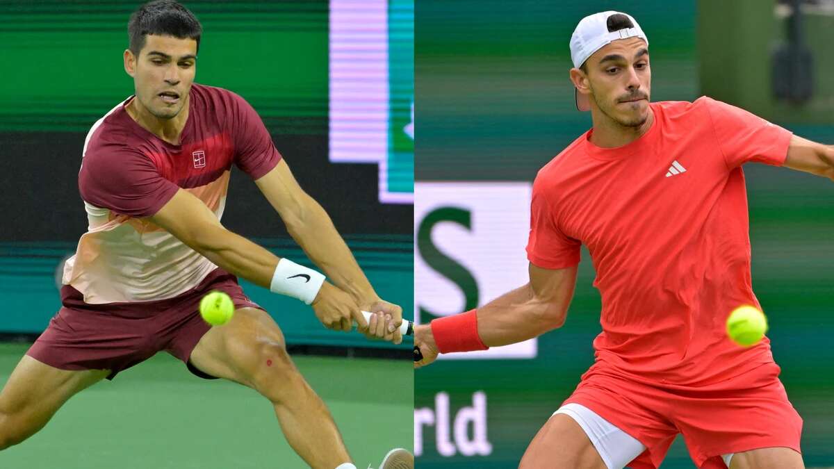 Carlos Alcaraz - Francisco Cerúndolo: Horario del partido de cuartos de final de Indian Wells