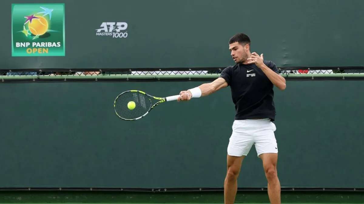 Carlos Alcaraz - Quentin Halys: Horario del partido de tenis de Indian Wells en directo