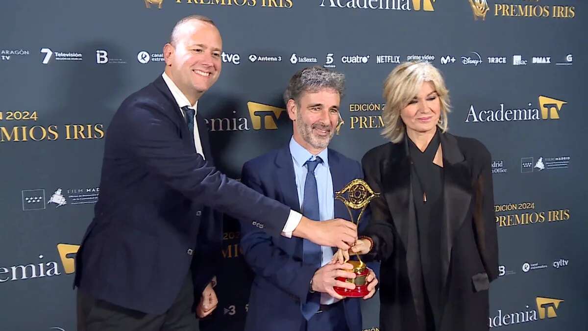 Antena 3 Noticias gana el premio Iris a Mejor Informativo en la gala de la Academia de la Televisión