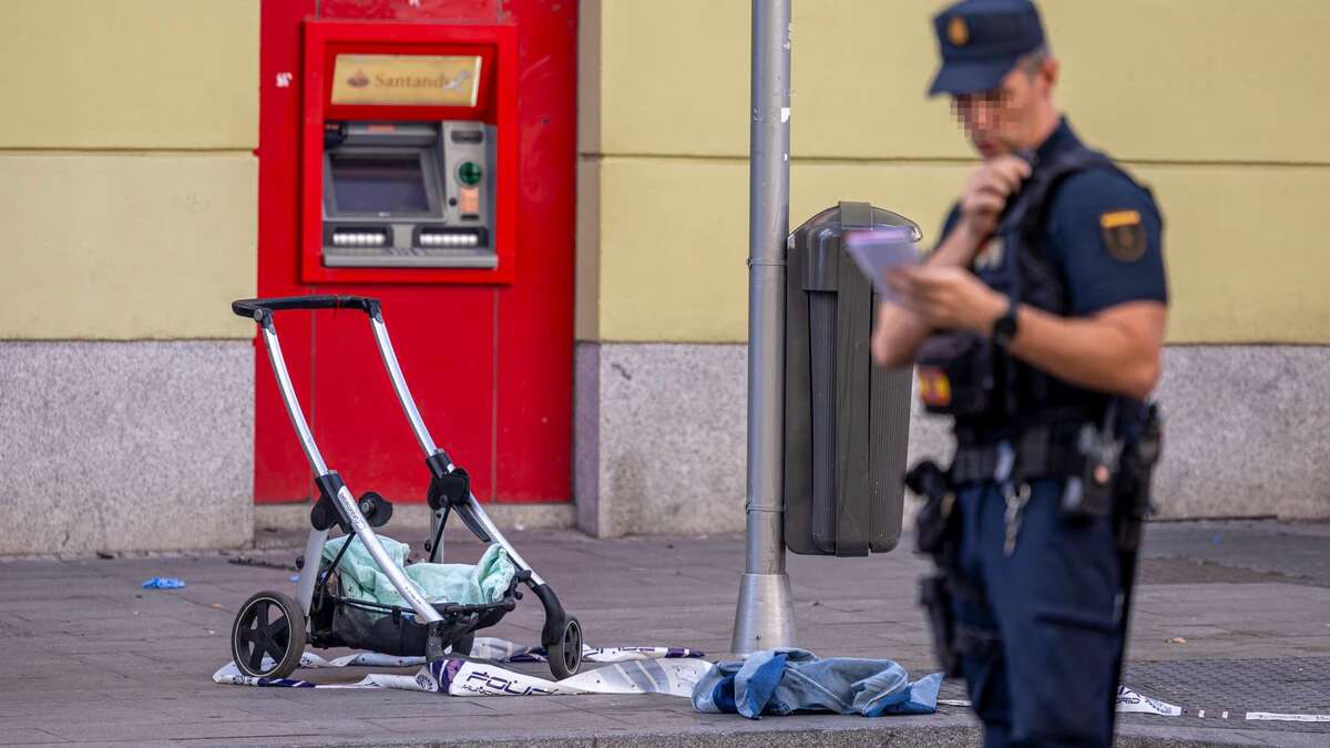 Atropello múltiple en Madrid: El coche patrulla arrolló a varias personas al esquivar a otro vehículo