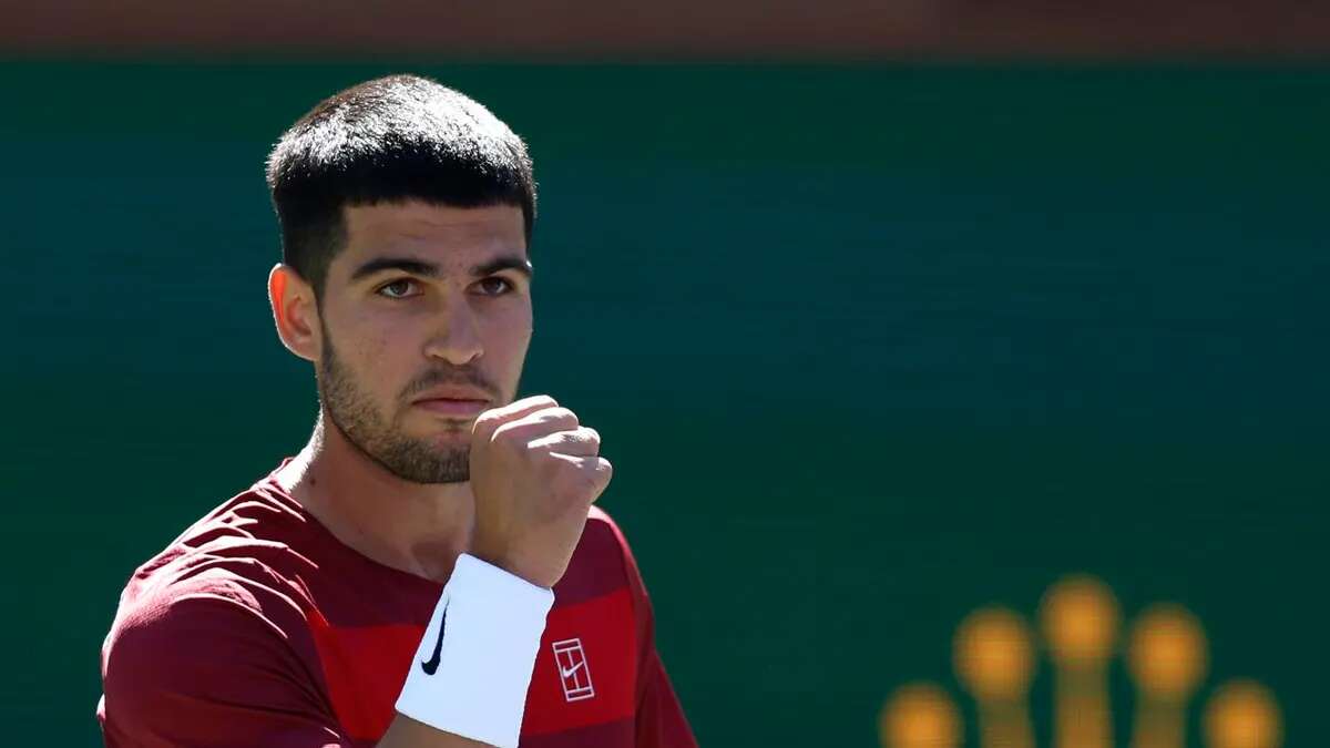 Cuándo juega Alcaraz contra Denis Shapovalov en Indian Wells: horario y dónde ver el partido