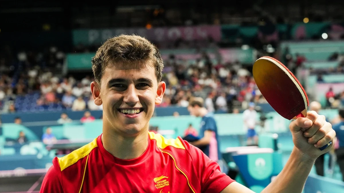 Ander Cepas, campeón del mundo de tenis de mesa con tan solo 20 años
