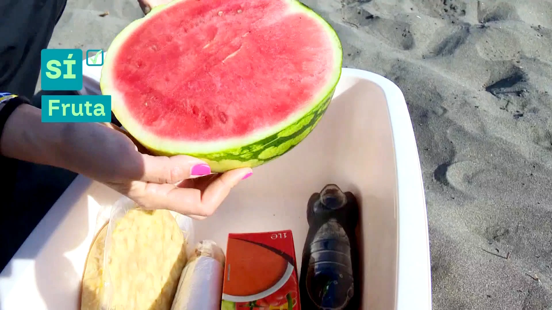 Una nutricionista recomienda la comida perfecta para llevar a la playa