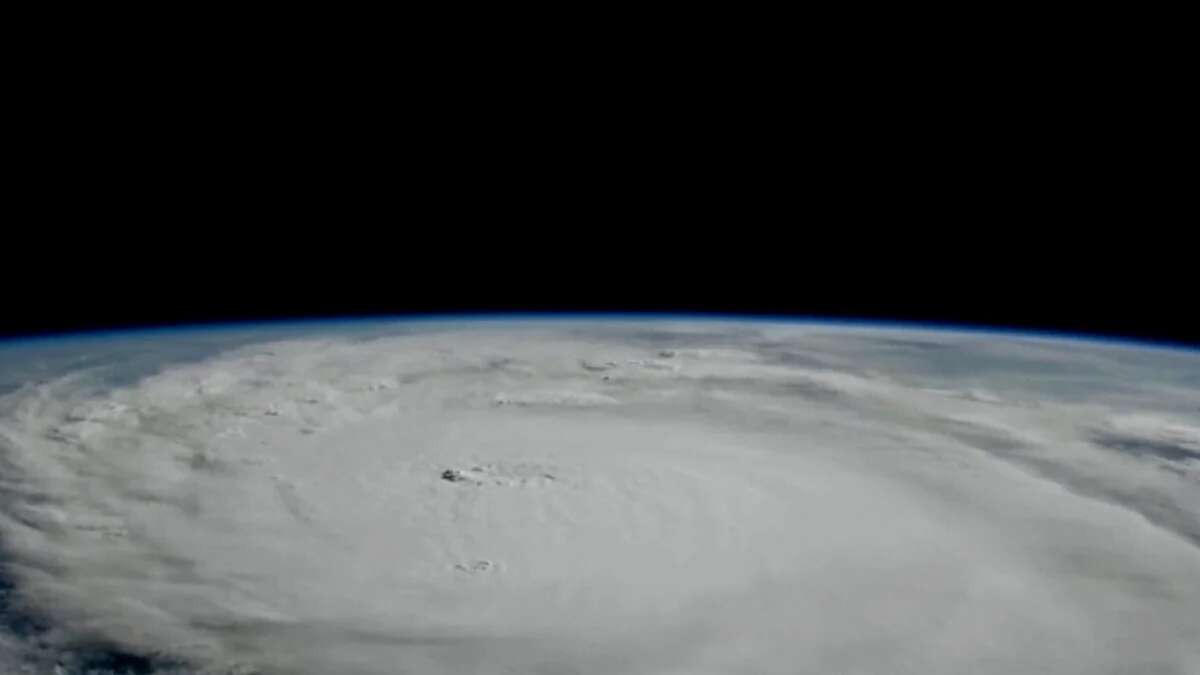 VÍDEO: La impactante imagen del huracán Milton que amenaza EEUU visto desde el espacio