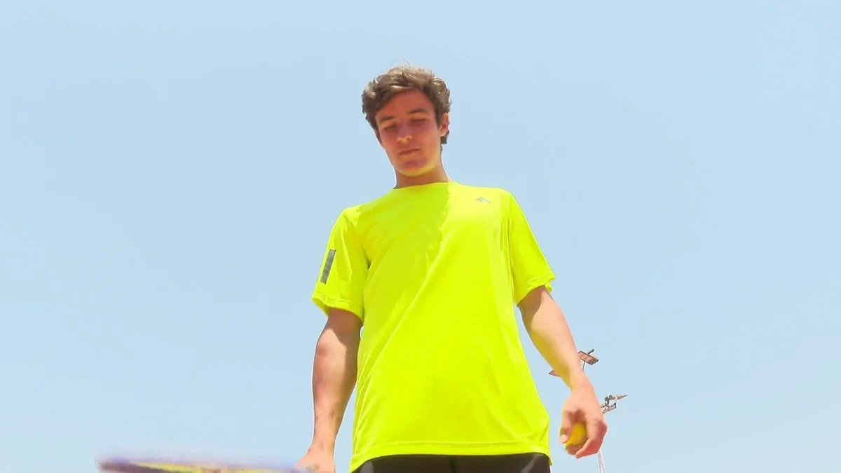 Andrés Santamarta, el número uno júnior que sueña con conquistar el tenis profesional