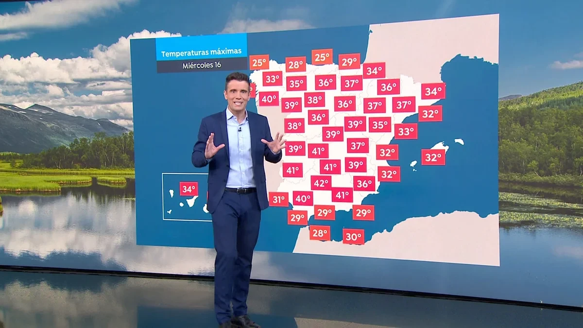 César Gonzalo advierte del pico de calor que afectará a casi todo el país