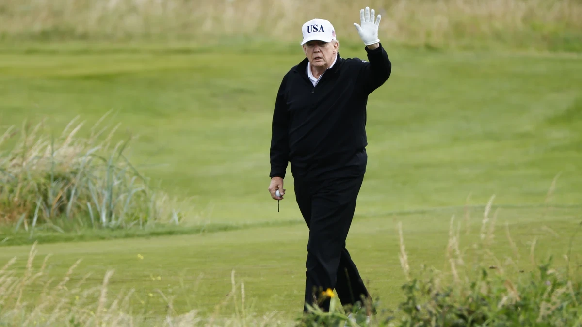 Donald Trump aterriza en Escocia: se reunirá con Ursula von der Leyen para las negociaciones comerciales