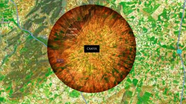 ¿Qué pasaría si cayese un asteroide en tu ciudad natal? Este simulador tiene la respuesta