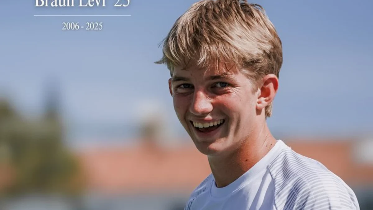 Muere Braun Levi, promesa del tenis de 18 años, atropellado por una conductora ebria