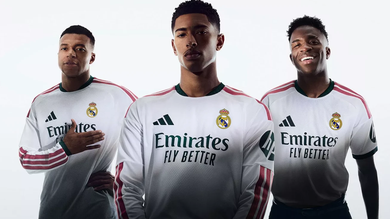 Oficial: El Real Madrid presenta su nueva camiseta con un inesperado toque de color rosa