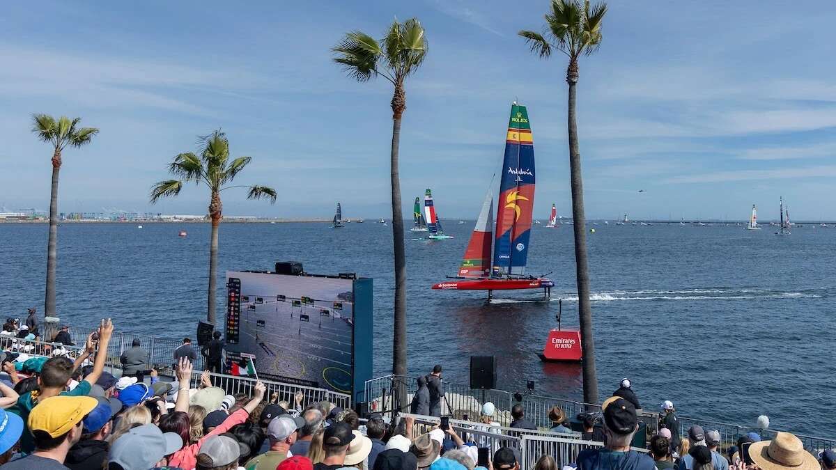 El equipo español de SailGP, quinto en el Gran Premio de Los Ángeles