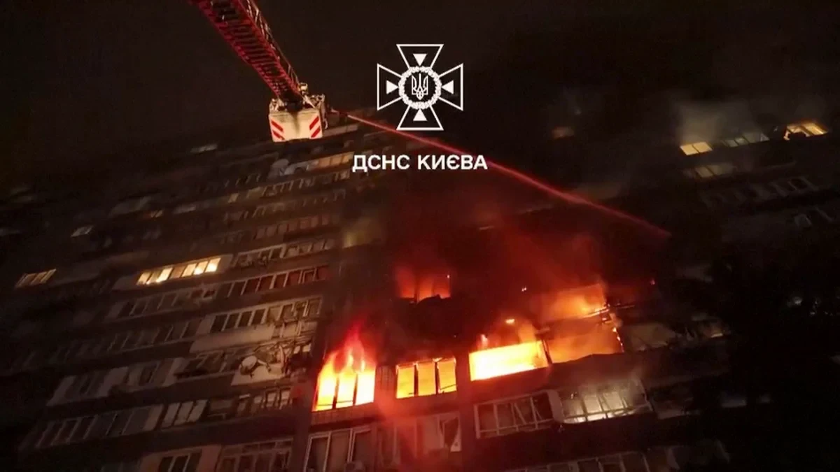 Rusia lanza un nuevo ataque masivo contra la infraestructura energética de Kiev