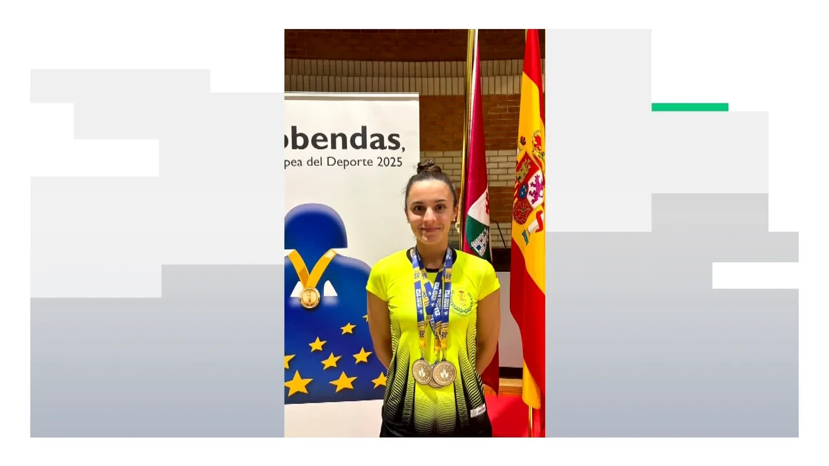 Triple oro en los EuroGames 112 para Noelia Gómez, la guardia civil que brilla en natación