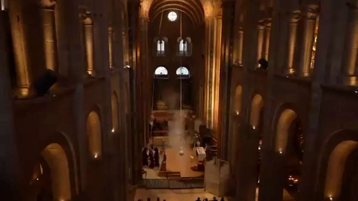 La Catedral de Santiago desvela cómo se restauró el ingenio de uno de sus símbolos